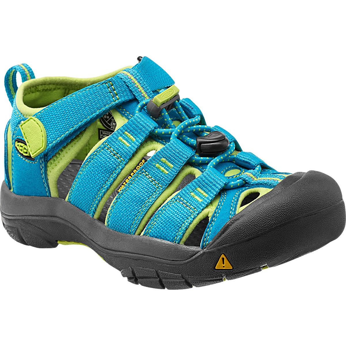 Dětské sandály Keen Newport H2 JR Dětské velikosti bot: 34 (2) / Barva: hawaiian blue/green glow