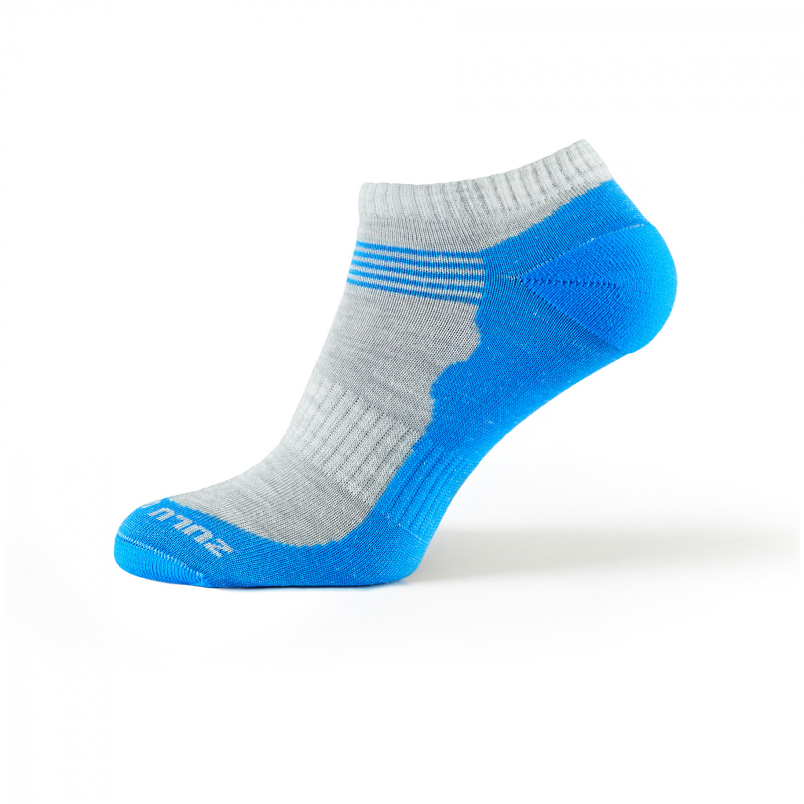 Ponožky Zulu Merino Summer M Velikost ponožek: 35-38 / Barva: šedá/modrá