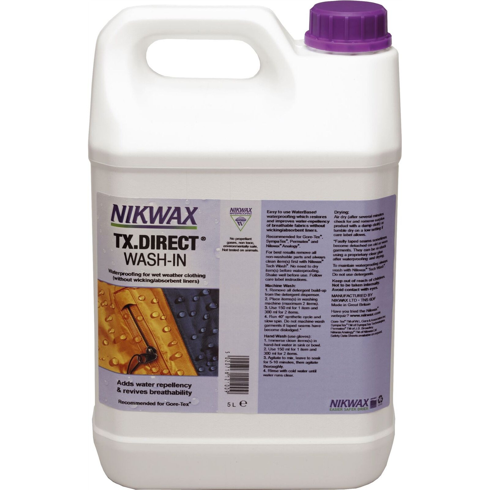 Nikwax TX Direct Wash-In (5 Litre)