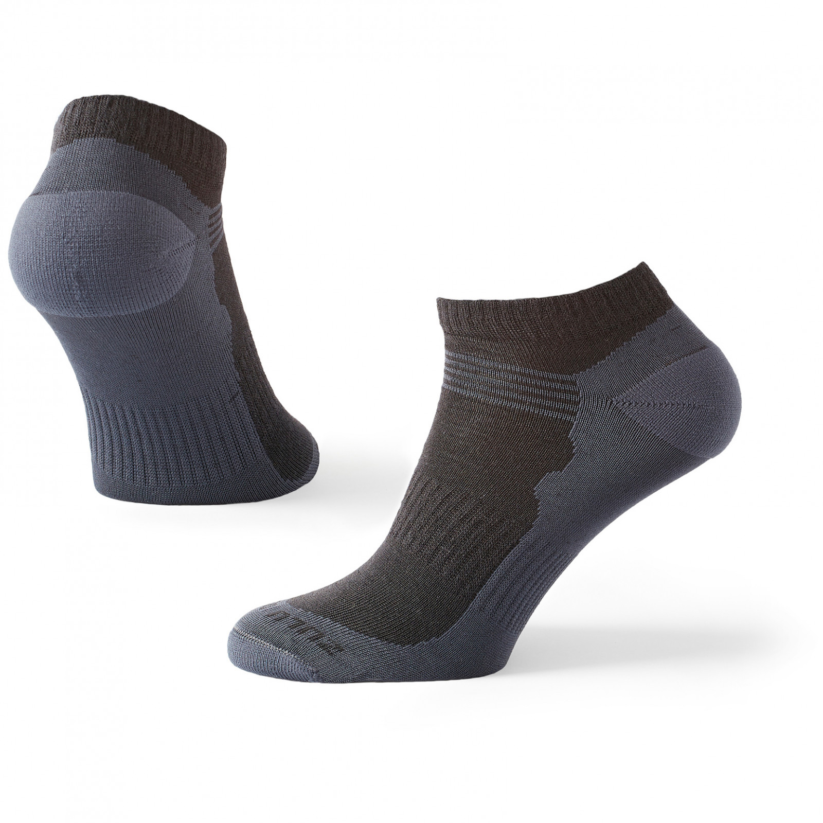 Ponožky Zulu Merino Summer W Velikost ponožek: 35-38 / Barva: černá/šedá