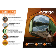 Turistický stan Vango Scafell 200