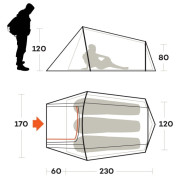 Ultralehký stan Ferrino Sling 3