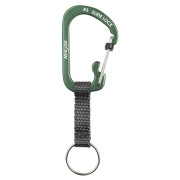 Pomocná karabina Nite Ize SlideLock Key Ring Aluminum