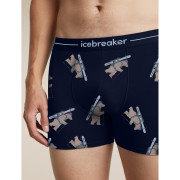 Pánské funkční boxerky Icebreaker Men M 150 Anatomica Boxers BearTourAOP