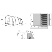 Rodinný stan Easy Camp Skarvan 6