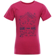 Dětské triko Alpine Pro Nogero Fuchsia