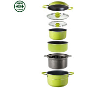 Sada hrnců Brunner Popote Juniper 8+1 Ø 22 cm