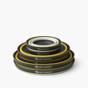 Sada nádobí Sea to Summit Frontier UL Collapsible Dinnerware Set 2P 6 Piece