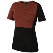 Dámské triko MOOA MerinoSilk Block 160 short