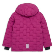 Dětská zimní bunda LEGO® Official Merchandise Lwjipe 706 Fuchsia