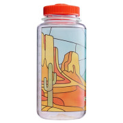 Láhev Nalgene Wide Mouth 1l Clear Stained Glass