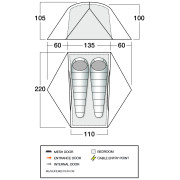 Ultralehký stan Force Ten Radon UL 2