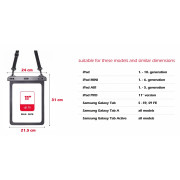 Vodotěsné pouzdro na tablet Swissten WATERPROOF CASE FOR TABLET 11"