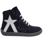 Dětské barefoot boty beBare 3485SA Navy