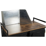 Doplněk na vaření Bo-Camp Cooking windshield steel adj. XL