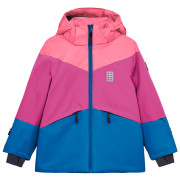 Dětská zimní bunda LEGO® Official Merchandise Lwjested 708 Fuchsia