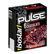 Energetické tyčinky Isostar Pulse bar Quarana 6x23g
