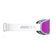 Lyžařské brýle Giro Roam White/Silver Stacked-Amber Pink/Yellow (2skla)