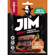 Sušené maso Jim Jerky Jerky hovězí chilli Sriracha 23 g