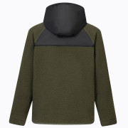 Dětská mikina Regatta Munro Hybrid Jacket DarkKhak/Blk