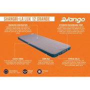 Samonafukovací karimatka Vango Shangri-La Lux 12 Grande