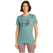 Dámské triko Icebreaker Women Merino 150 Tech Lite SS Tee Terrain