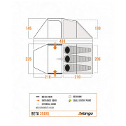 Turistický stan Vango Beta 350XL