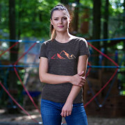 Dámské triko Progress VINKA "MOUNTAINS"