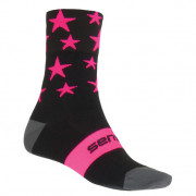 Ponožky Sensor Stars černé/růžové