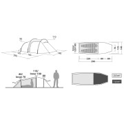 Turistický stan Robens Roamer 2 LW