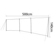 Zástěna Bo-Camp Brendan - 2 díly