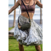 Ledvinka Ticket to the Moon Upcycled Sling Bag