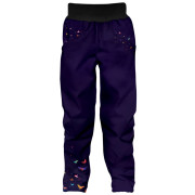 Dětské softshellové kalhoty WAMU Dark Purple