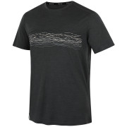 Pánské triko MOOA Merino Lyolite Waves 150 Short