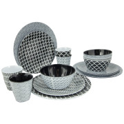 Sada nádobí Bo-Camp Mix & Match 16 100% Melamine