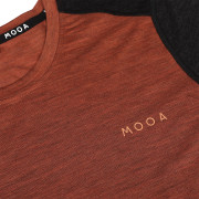 Dámské triko MOOA MerinoSilk Block 160 long
