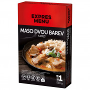 Hotové jídlo Expres menu KM Maso dvou barev s opečenými brambory