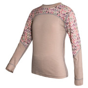 Dětský funkční set Sensor Merino Impress Set Beige