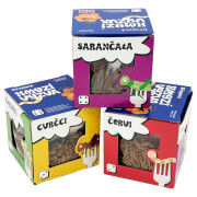 Jedlí červi Sens Křupavá hmyzí výzva - Gurmánská párty hra