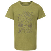 Dětské triko Alpine Pro Nogero Green Oasis