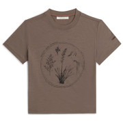 Dámské triko Icebreaker Merino 150 Tech Lite SS Crop Tee Seed Story