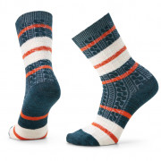 Dámské ponožky Smartwool W EVERYDAY STRIPED CABLE CREW - RECYCLED