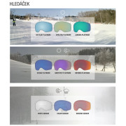 Dětská lyžařská přilba Relax Twister Visor