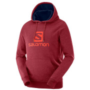 Pánská mikina Salomon Logo Hoodie M-biking red