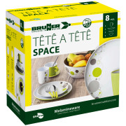 Sada misek Brunner Set tête-à-tête Space 8 pcs