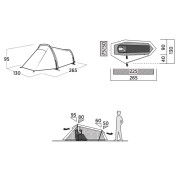 Turistický stan Easy Camp Sarek 1