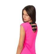 Dámské šaty Drexiss Pink/Black Coolmax