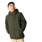 Dětská zimní bunda Regatta Junior Frelton Dark Khaki