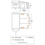 Předstan Vango Tuscany Air 500 Elements ProShield