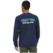 Pánské triko Patagonia P-6 Logo Responsibili Tee LS